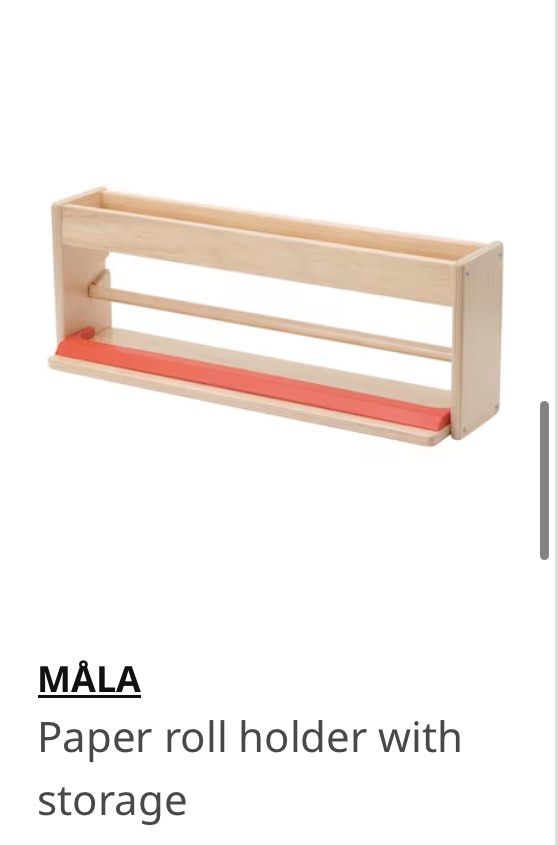 Ikea Paper Roll Holder with Storage, Babies & Kids, Baby Nursery & Kids