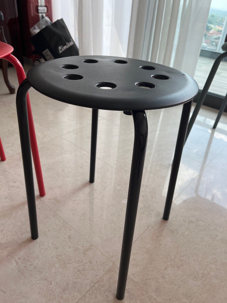 IKEA stools, Furniture & Home Living, Furniture, Chairs on Carousell