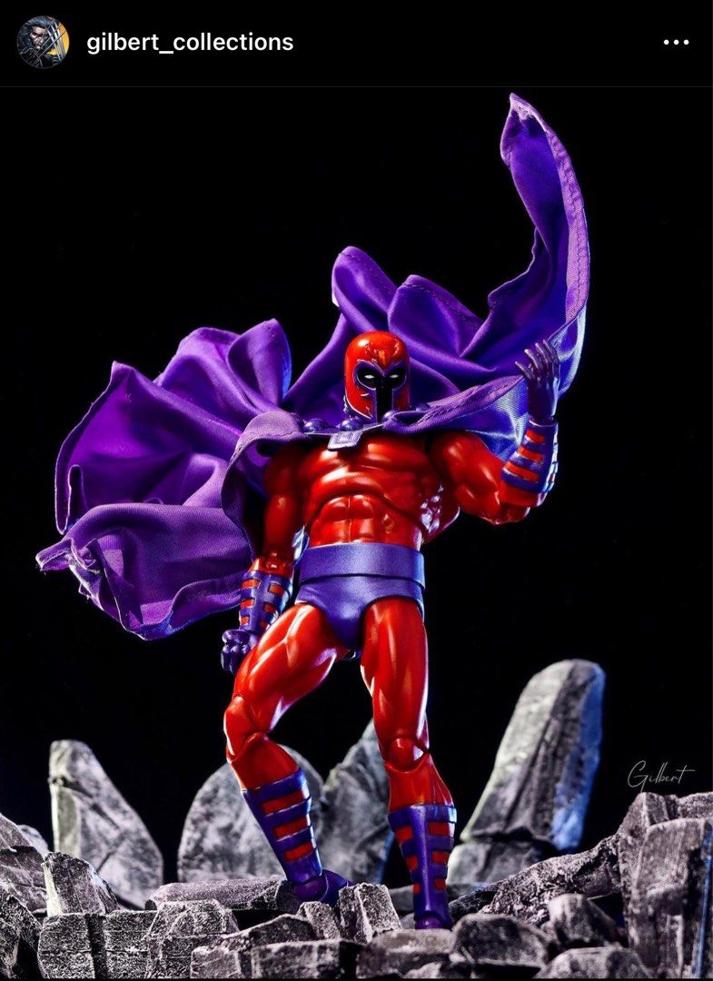 レア！ MARVEL MAFEX MAGNETO 179 X-Men Medicom Toy Mafex No. 128 Marvel X-Men Age of Apocalypse Magneto