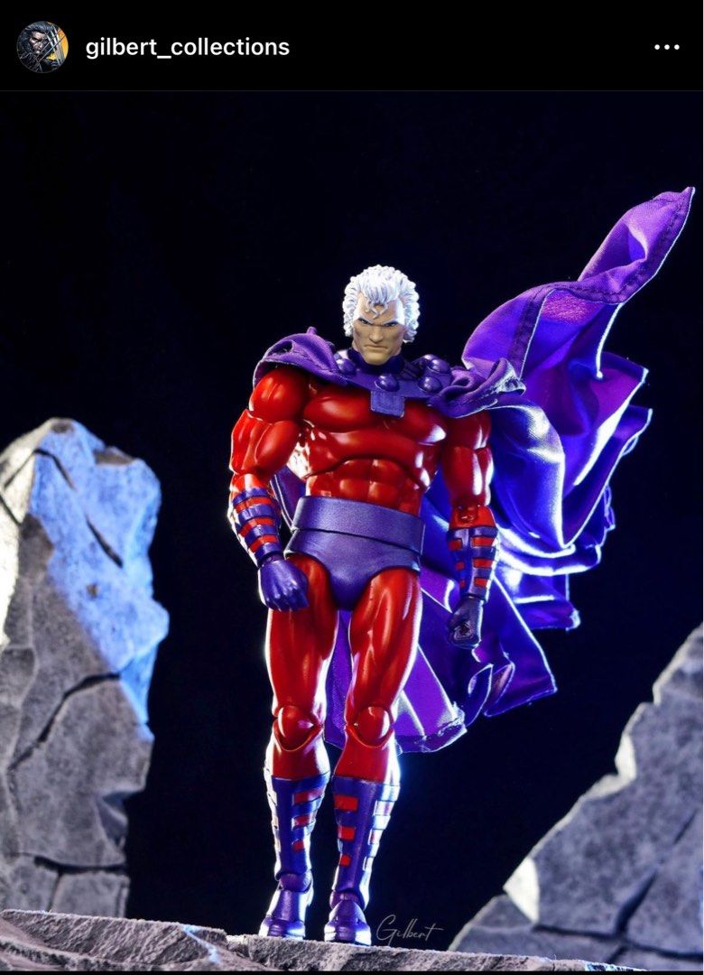 In Stock> Mafex Magneto No. 179 Comic Version Short Hair Original