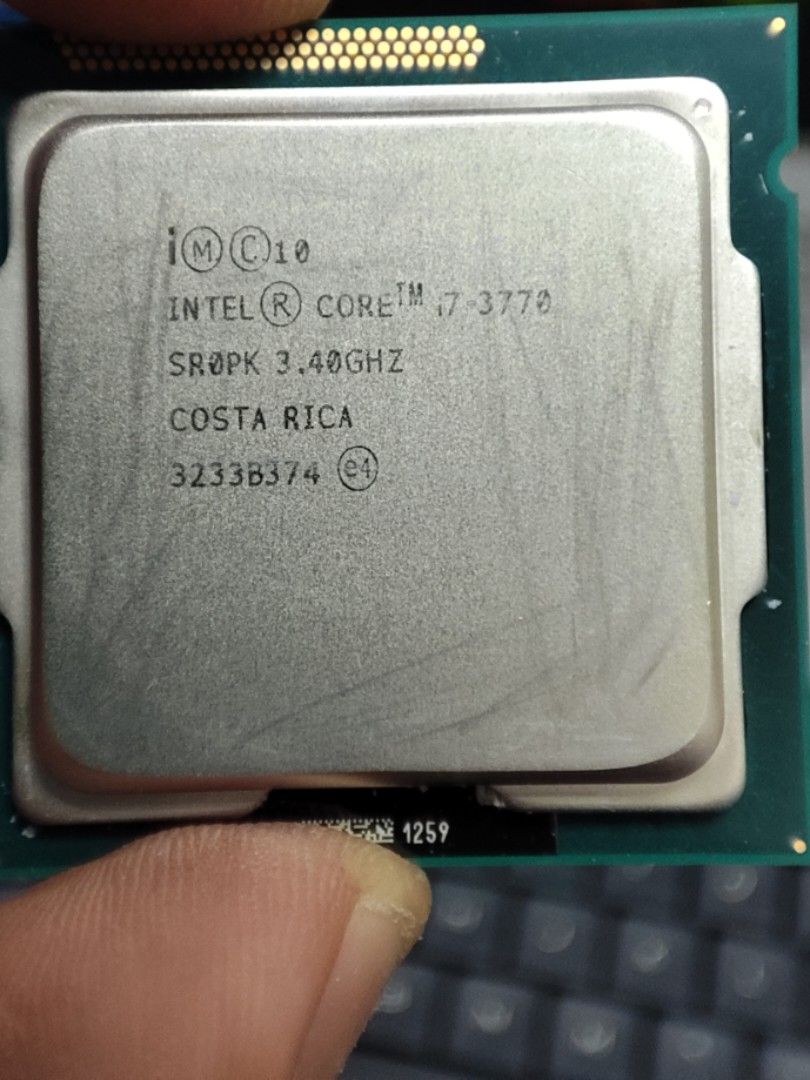 Intel prosessor i7 3770 / i7 3770s, Computers & Tech, Parts