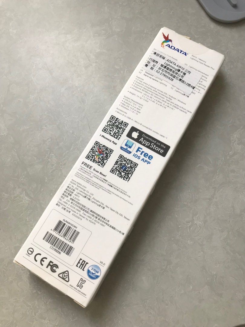 A−DATA ALRAI910CWH （Kingston FCR-ML3C MobileLite Duo 3C - Otg 