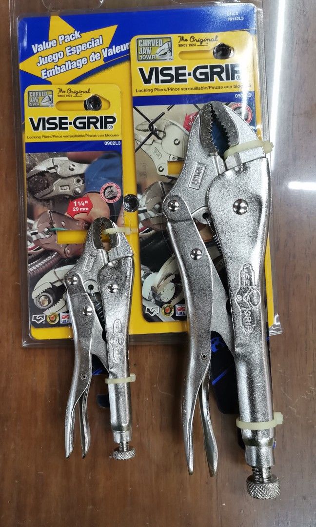 IRWIN VISE GRIP VALUE PACK 5WR, 10wr ( USA MADE) on Carousell
