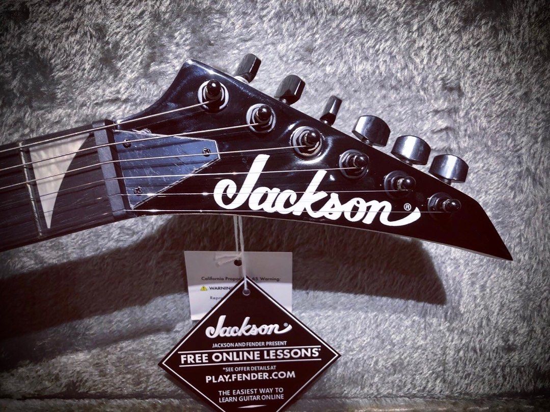 Jackson JS Series Dinky Minion JS1X Electric Guitar, Black, Hobbies