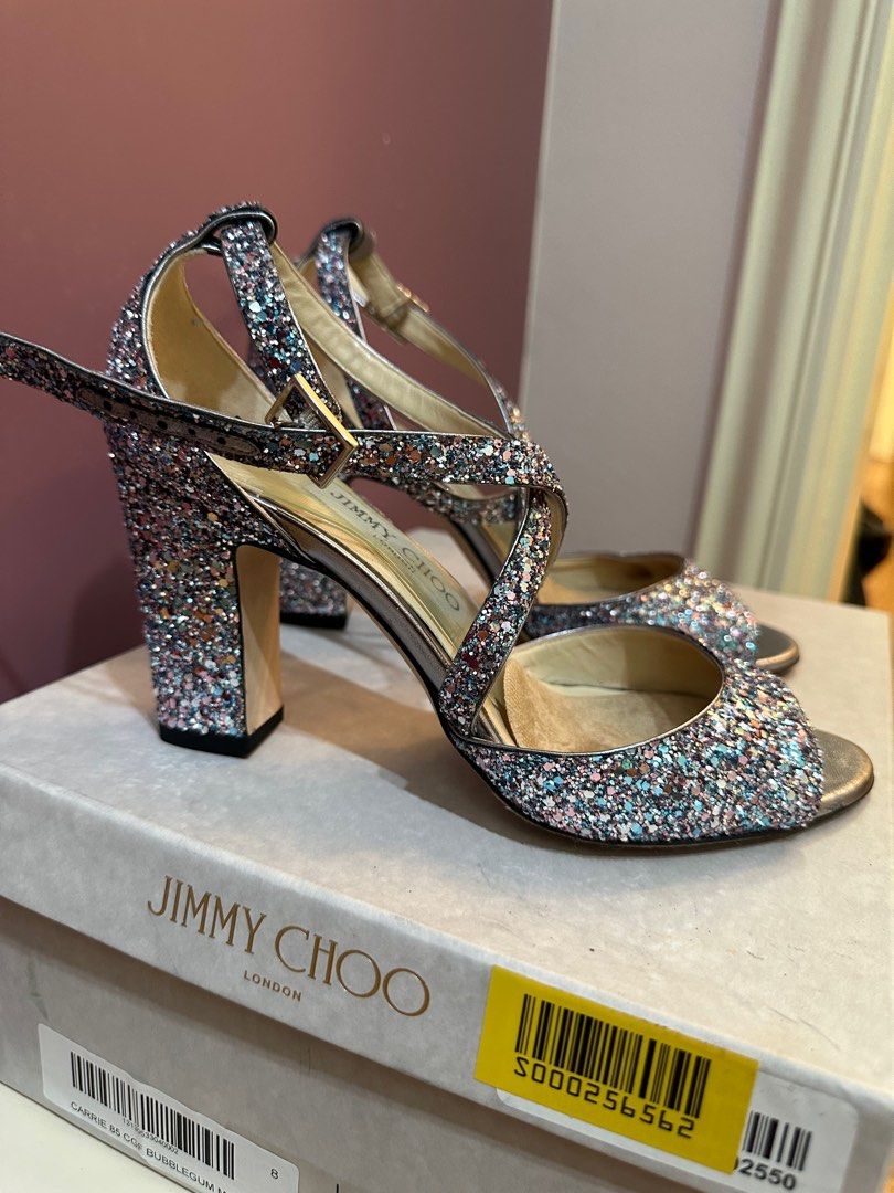 Jimmy choo carrie 1 glitter cheap