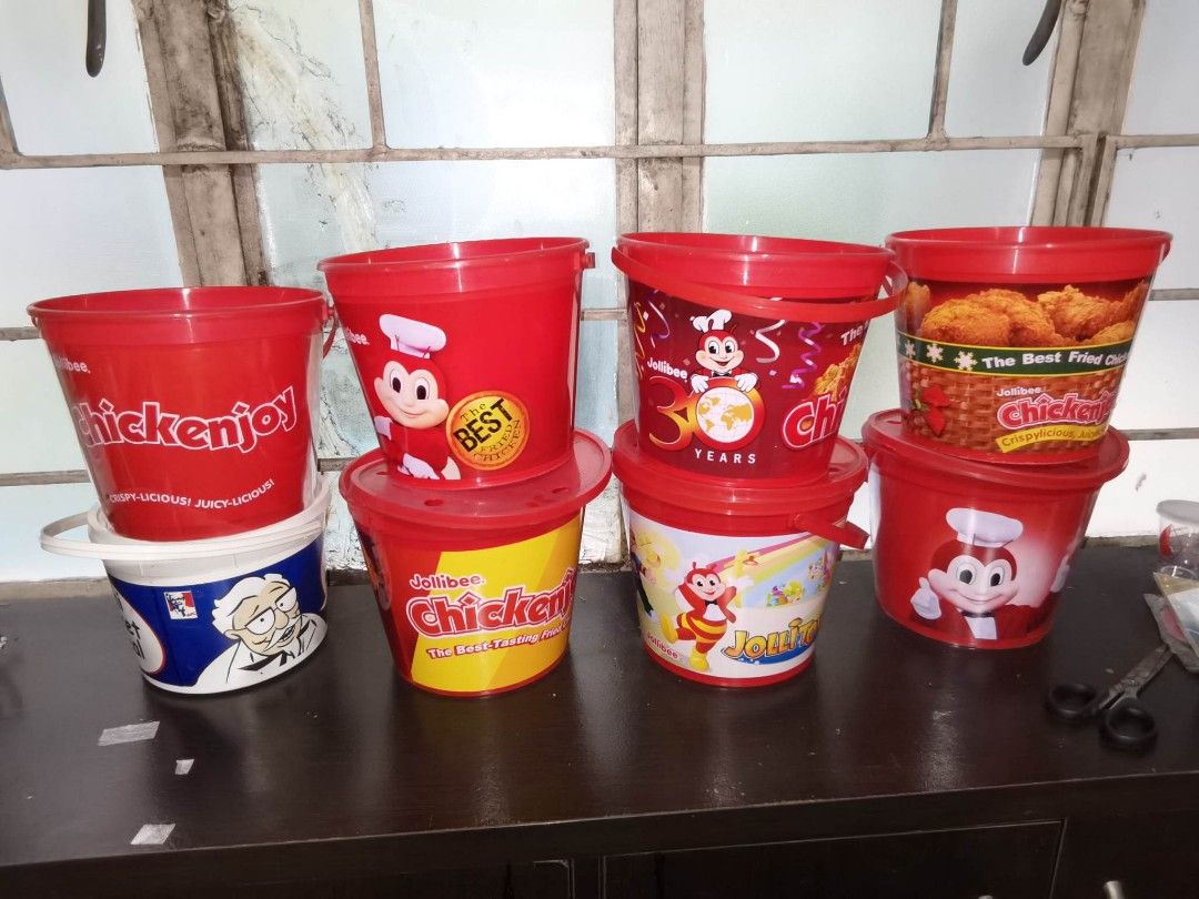 Jollibee Chicken Buckets, Hobbies & Toys, Memorabilia & Collectibles
