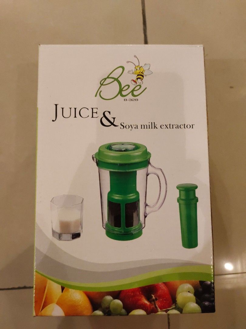 Juice and soy milk extractor, TV & Home Appliances, Kitchen Appliances