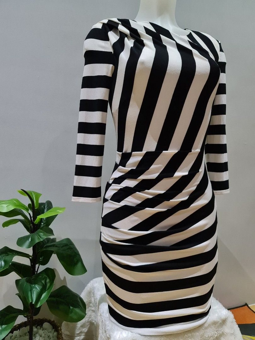 Juicy couture striped dress cheap