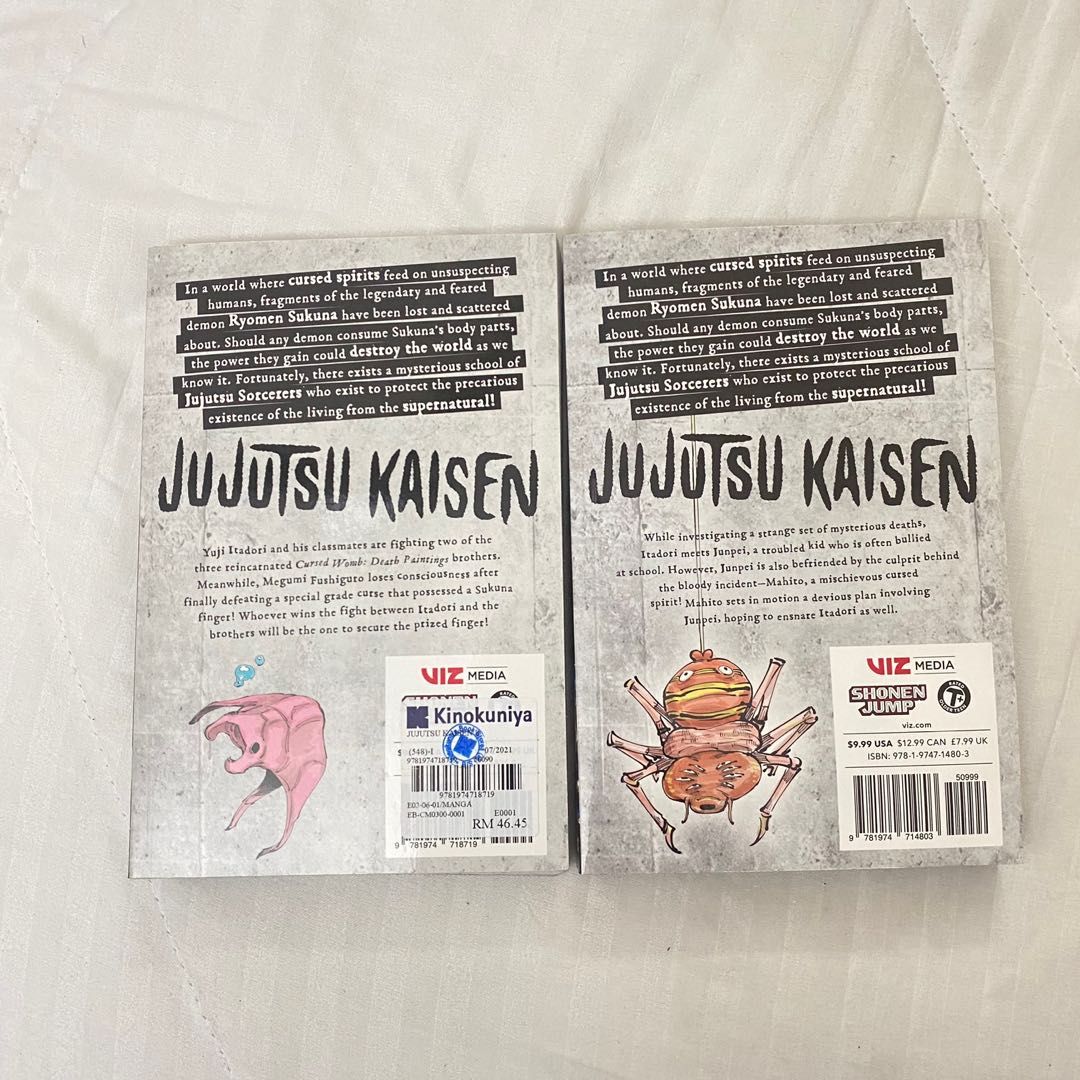 Jujutsu Kaisen Manga by Gege Akutami, Hobbies & Toys, Books