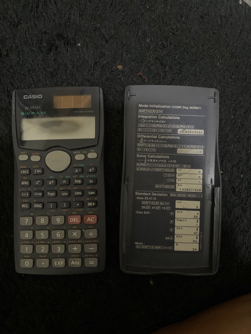 Kalkulator scientific casio fx 115ms buku alat tulis alat tulis di