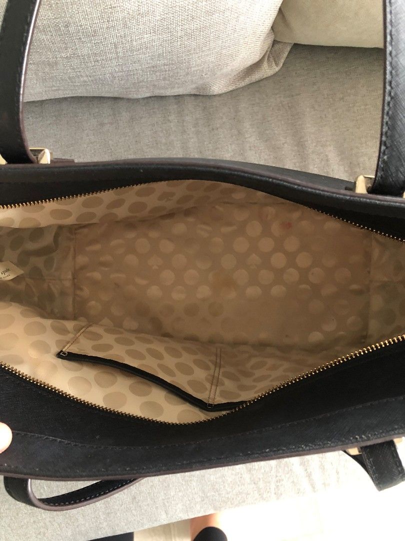 Inside kate deals spade bag
