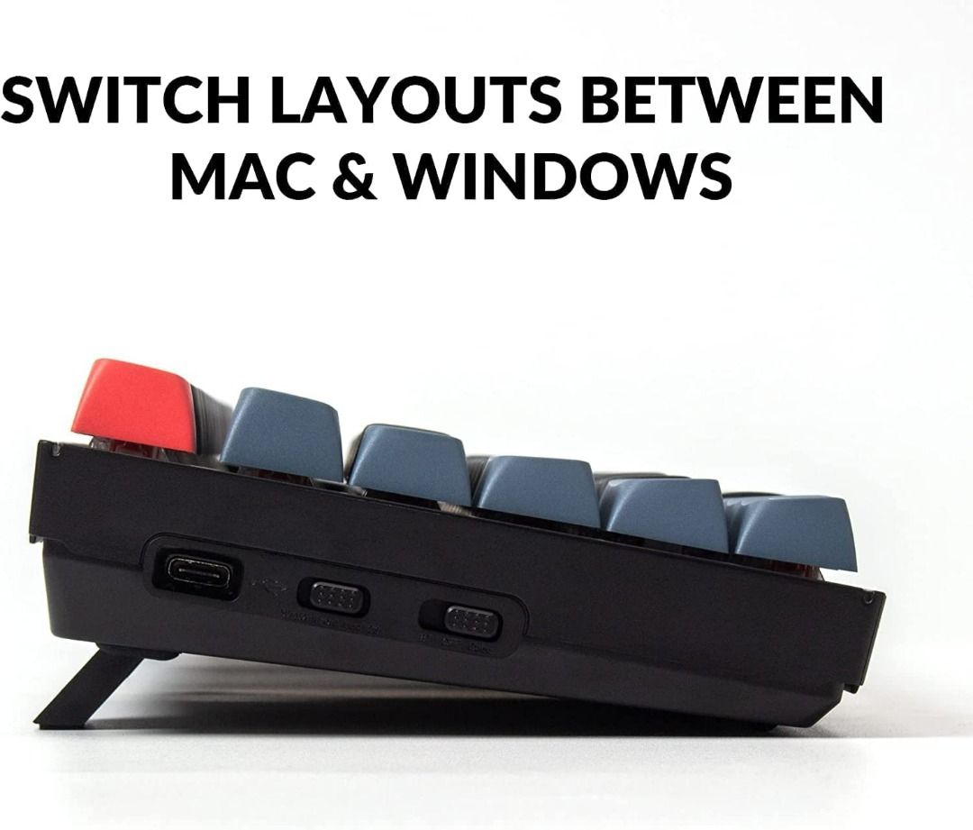 Keychron K10 Pro QMK/VIA Wireless Mechanical Keyboard - Available in Red  and Brown, Computers & Tech, Parts & Accessories, Computer Keyboard on  Carousell