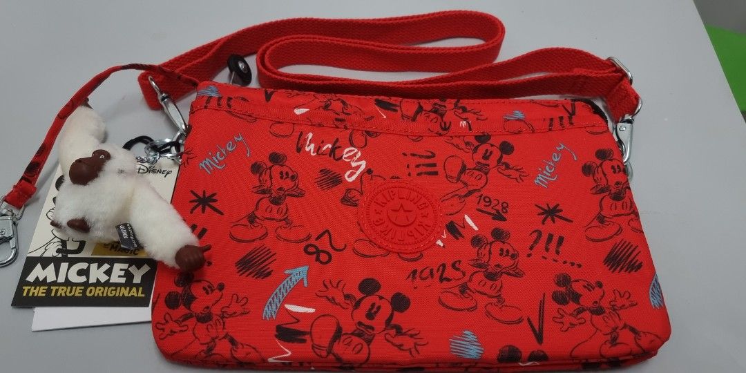 Kipling x Mickey Mouse Cross body bag Women s Fashion Bags