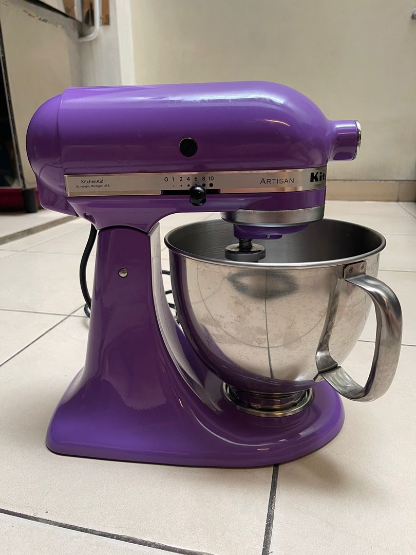 Kitchenaid 5ksm150psegp stand mixer for 220/240 volts (grape)