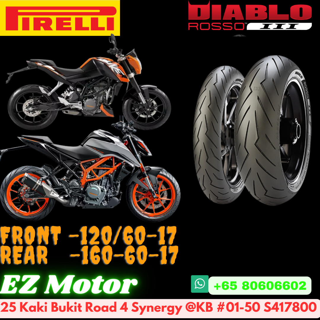 pirelli tyres for duke 200