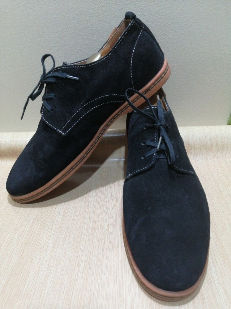 Kunsto Size 11.5 Men s Suede Casual Shoes Men s Fashion Footwear