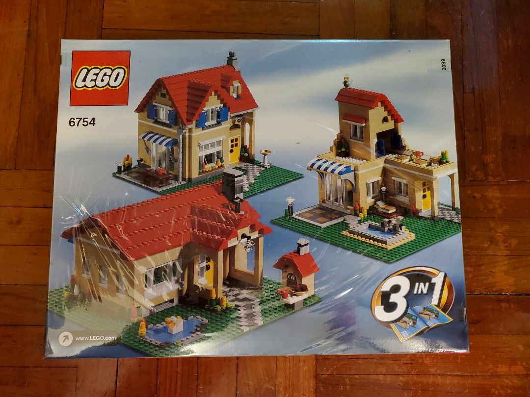 全新Lego 6754 Creator Family House MISB, 興趣及遊戲, 玩具& 遊戲類