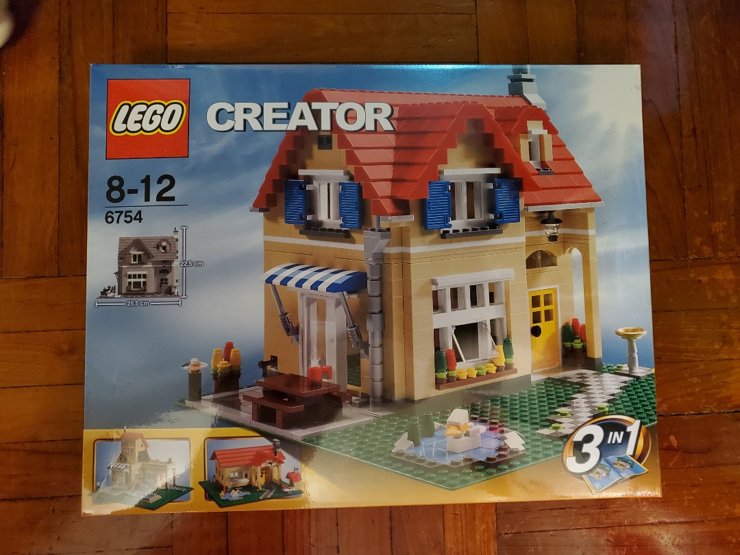 全新Lego 6754 Creator Family House MISB, 興趣及遊戲, 玩具& 遊戲類