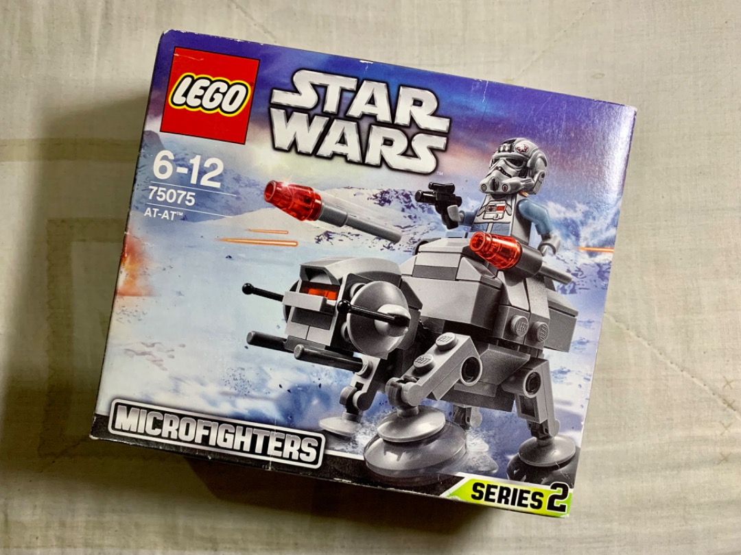 Lego 75075 - Series 2 Star Wars AT-AT (2015) Microfighter Released 2015 ...
