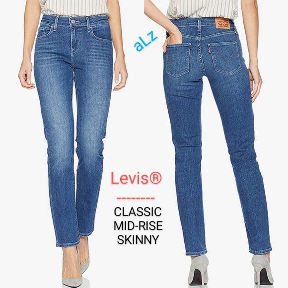 Classic mid rise skinny levi's discount