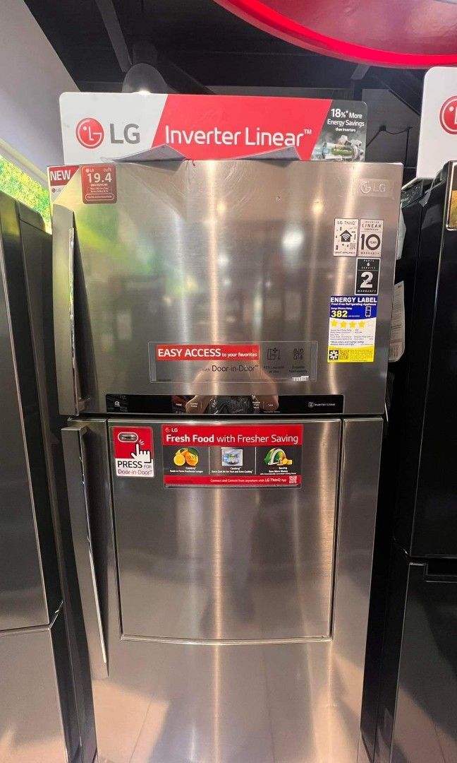 LG REFRIGERATOR INVERTER/NO FROST (SINGLE AND TWO DOOR/BOTTOM FREEZER), TV & Home Appliances
