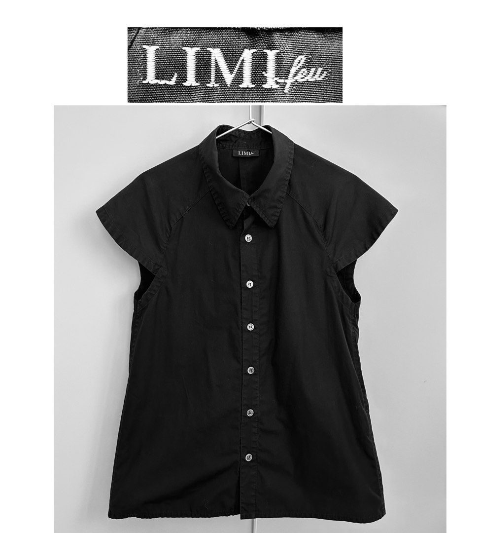 Limi feu] 日本製短袖恤衫, 名牌, 服裝- Carousell