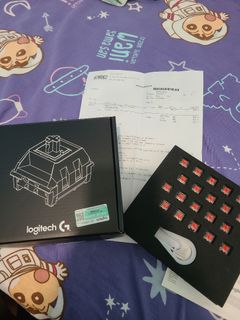 Logitech PRO X switch (Linear) Key Switch Kit Red Switch64195857557251110