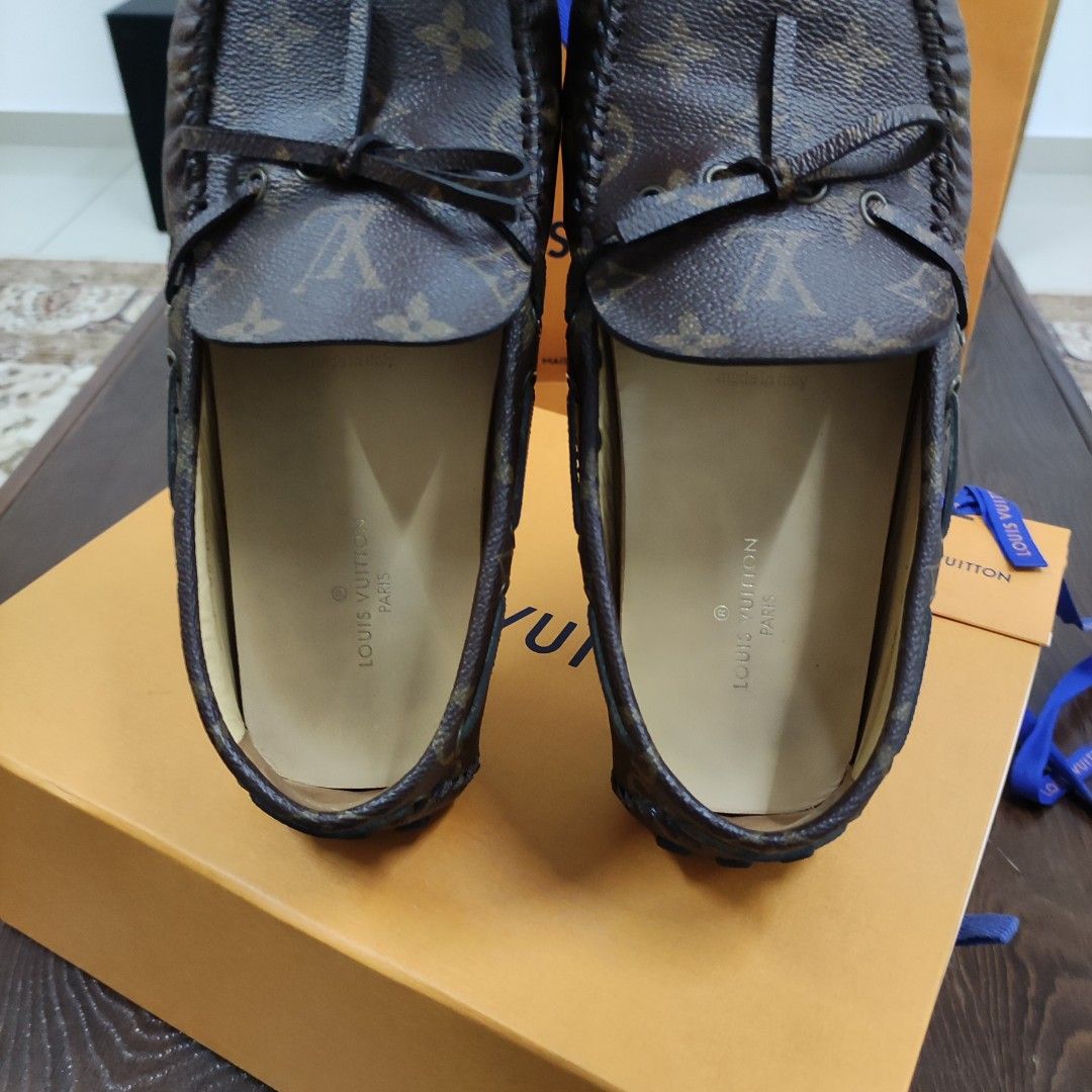 LOUIS VUITTON Arizona Moccasin Monogram Canvas Men's Shoes Loafers, Luxury,  Sneakers & Footwear on Carousell
