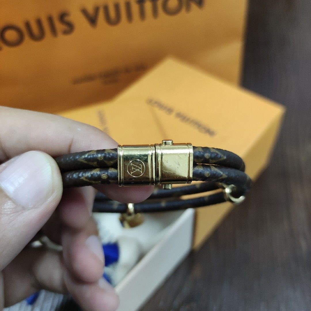 Louis Vuitton Keep It Double Leather Bracelet