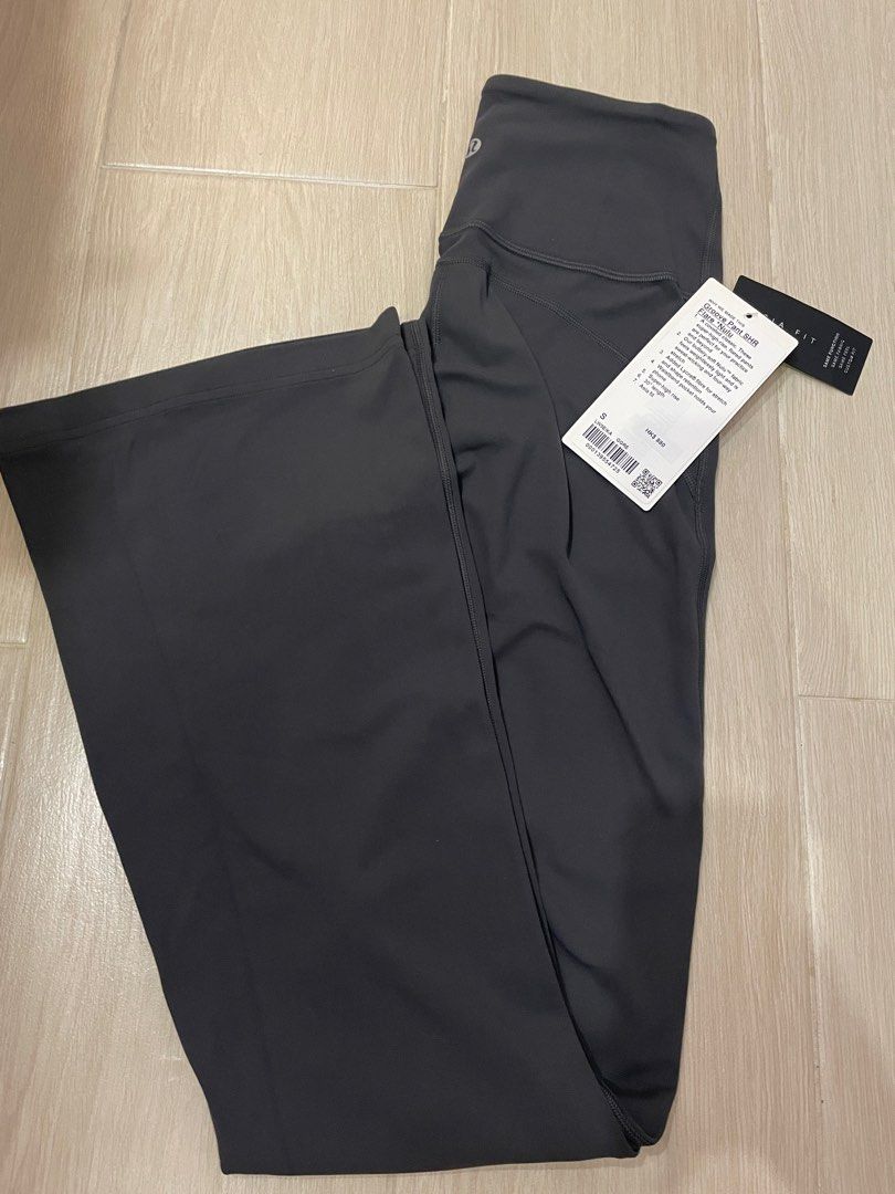 Lululemon align groove pants size S 4 asia fit graphite grey, 女裝, 運動服裝-  Carousell