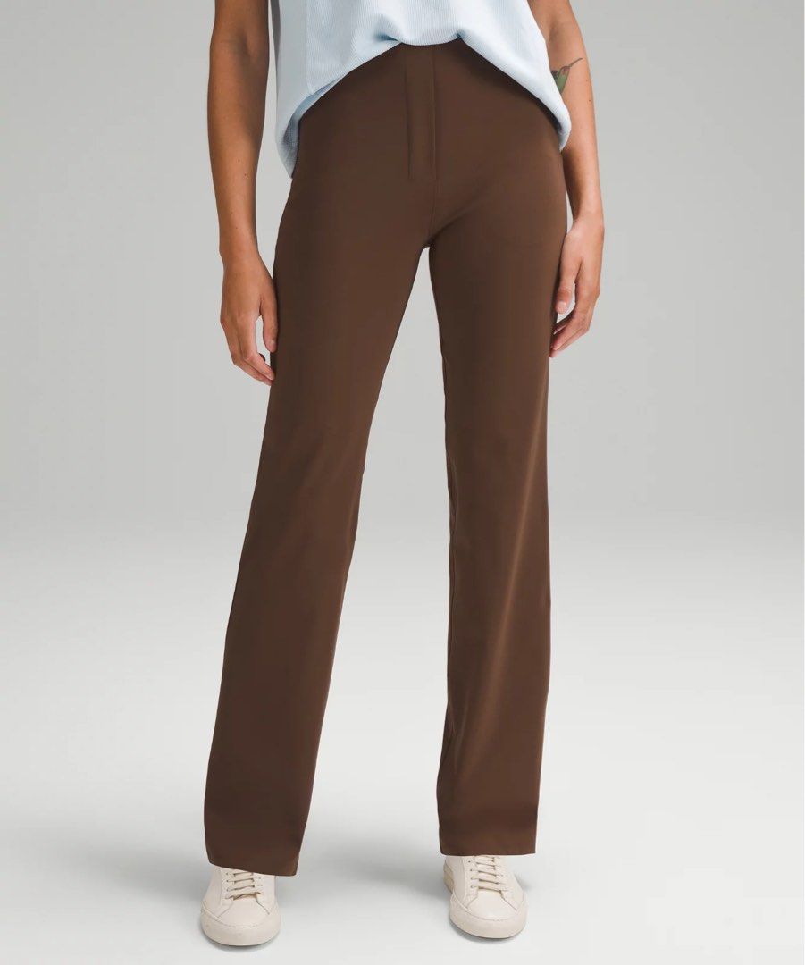 Lululemon Smooth Fit Pull-On High-Rise Pant Java, Women's Fashion,  Activewear on Carousell