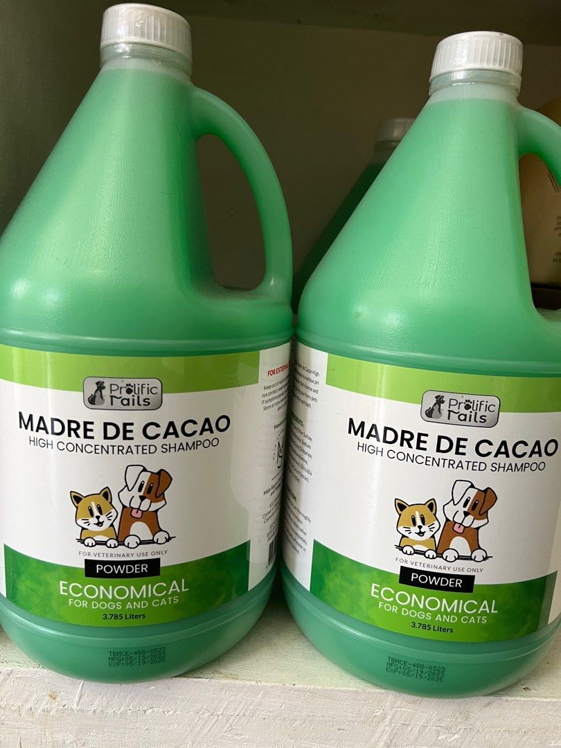 Madre de discount cacao dog shampoo