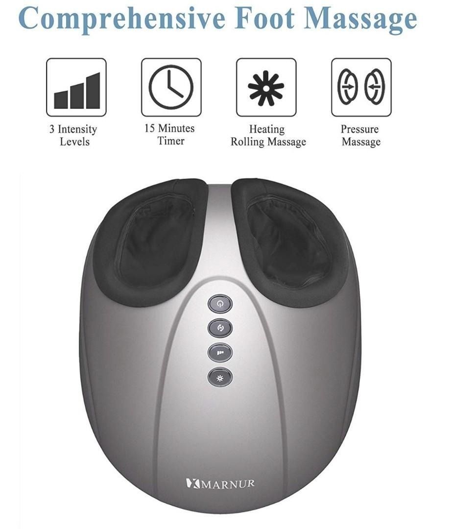MARNUR Shiatsu Foot Massager Machine Electric Massage Deep Kneading