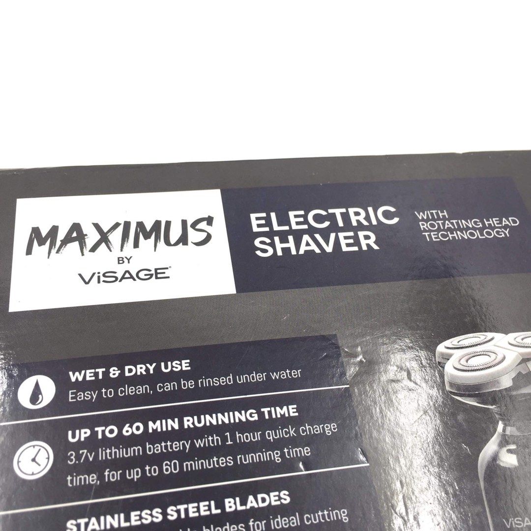 MAXIMUS by VISAGE Electric Shaver, Beauty & Personal Care, Men