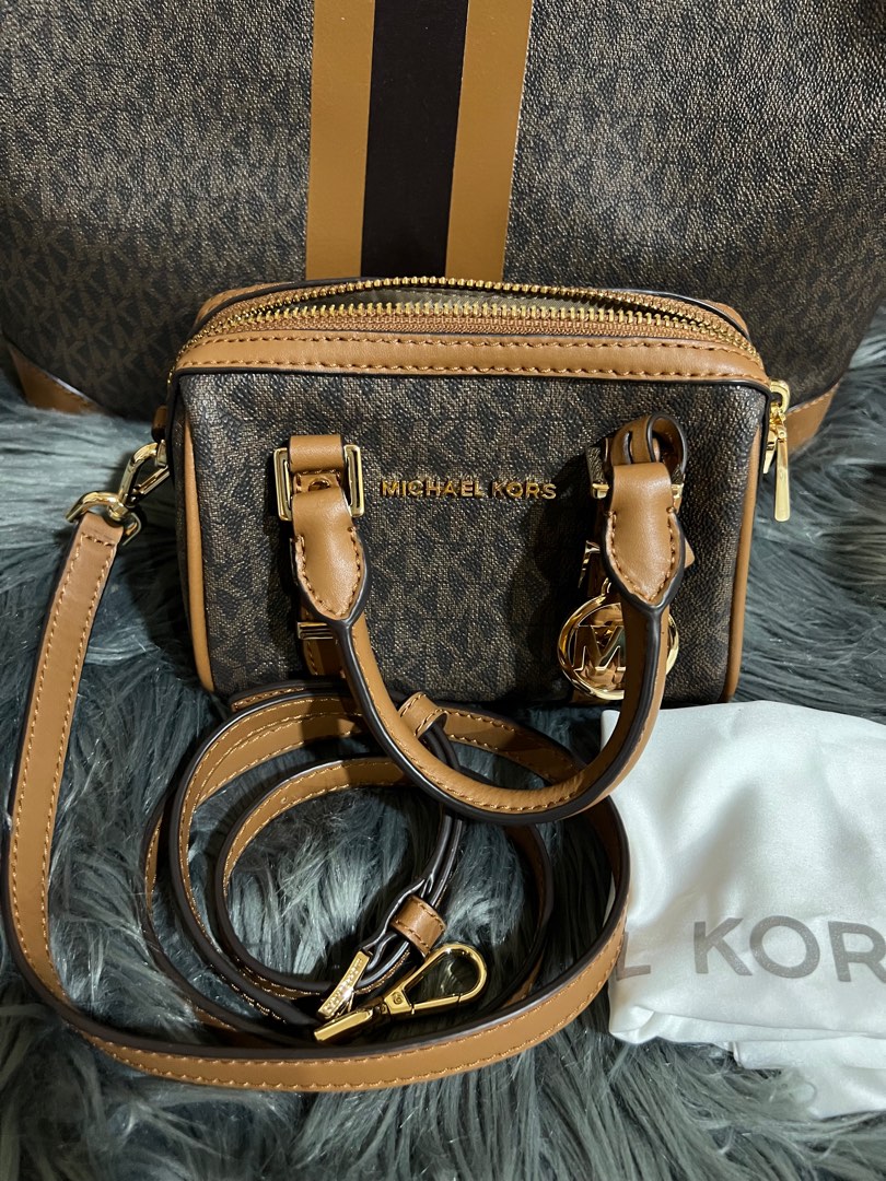 MICHAEL KORS COOPER TRAVEL XS MINI DUFFLE SHOULDER CROSSBODY BAG