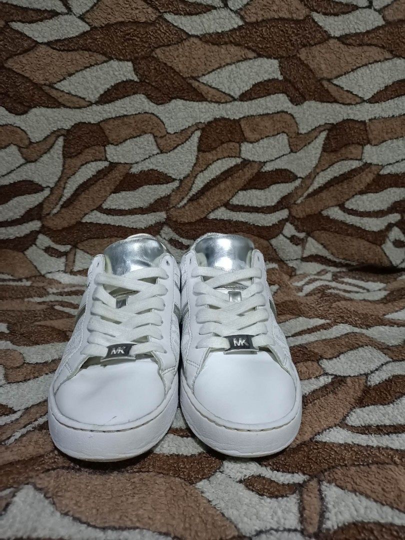 Womens Michael Kors Sneakers Size 38 White Emmy 41 OFF