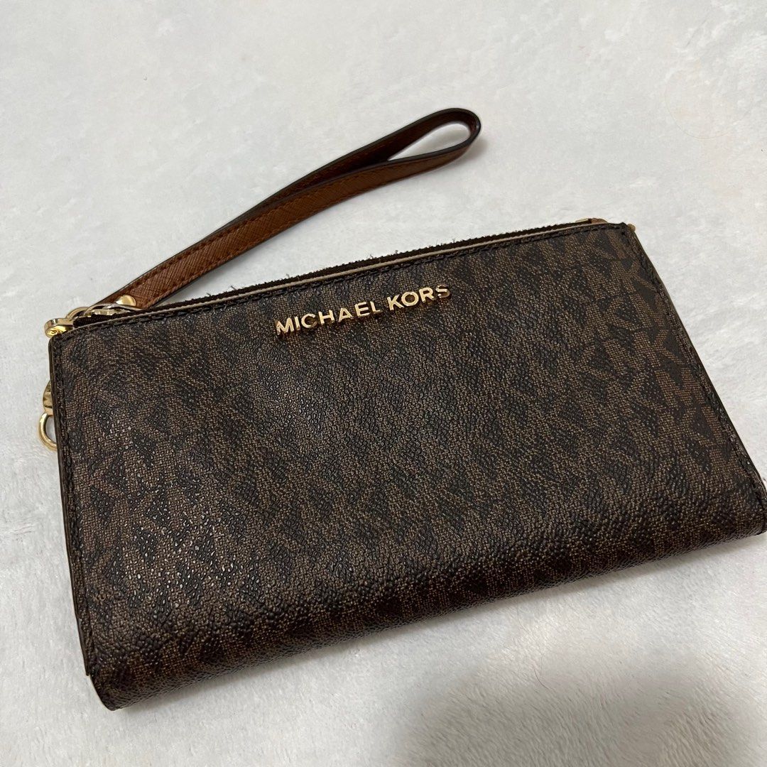 Mk wrist wallet discount