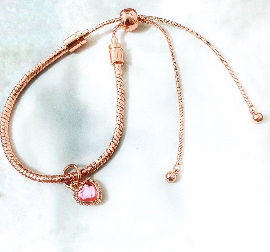 Adjustable bracelets clearance rose gold