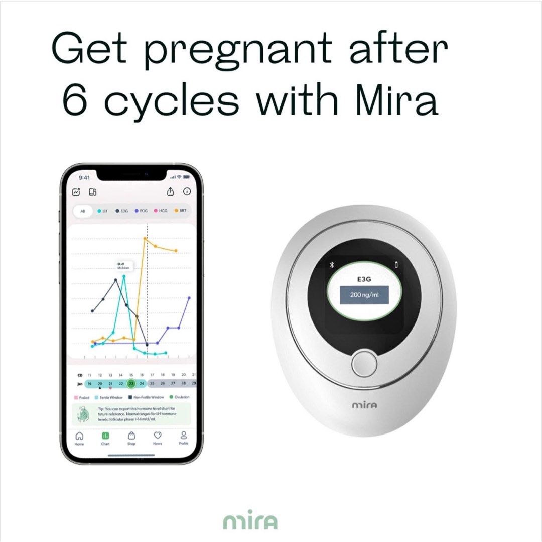 Mira fertility tracker, Health & Nutrition, Health Monitors & Weighing