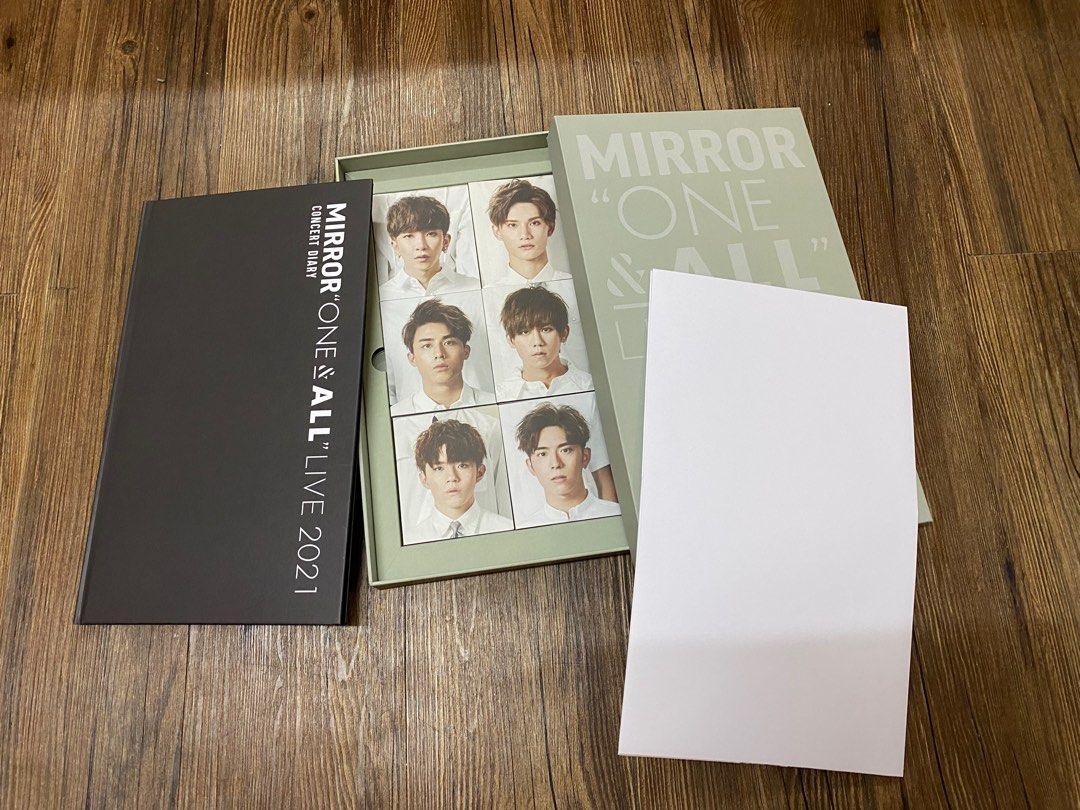 《絕版》Mirror One & All live 2021 concert boxset, 興趣及遊戲, 收藏品及紀念品, 明星周邊