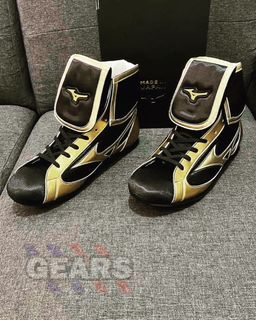 ⚫️🔅Mizuno Boxing Shoes Black/Gold ( Sold Out)