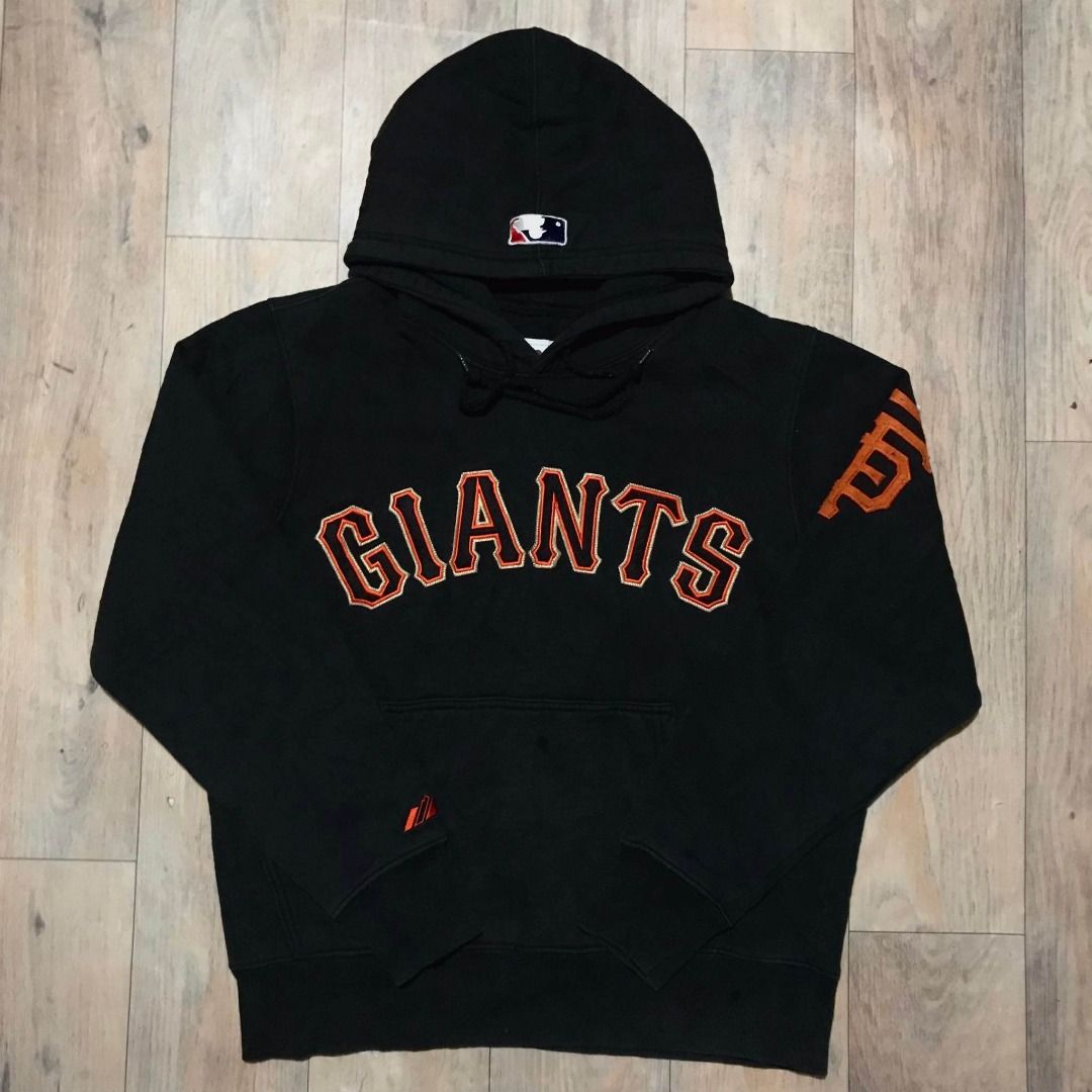 Majestic, Sweaters, Majestic Mlb Authentic Mens San Francisco Giants  Pullover Hoodie Medium