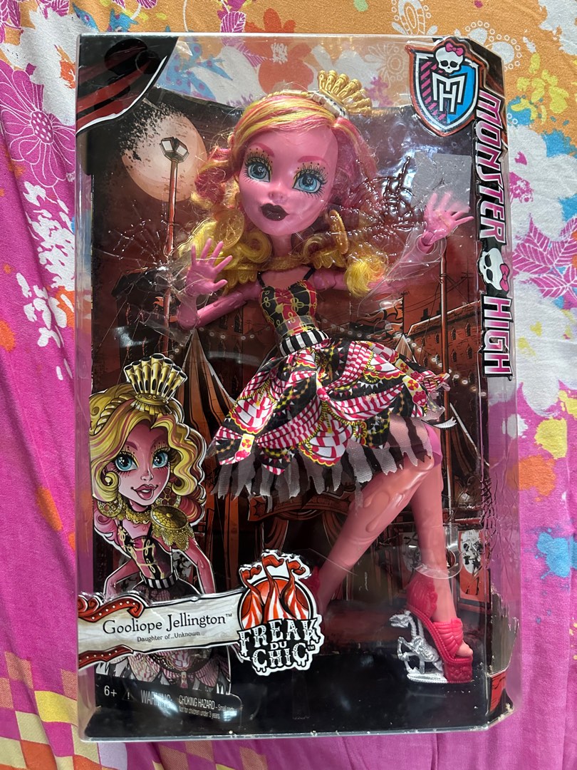 Monster High Gooliope Jellington Freak Du Chic Doll Hobbies Toys Monster High Gooliope Jellington Freak Du Chic Doll Hobbies Toys