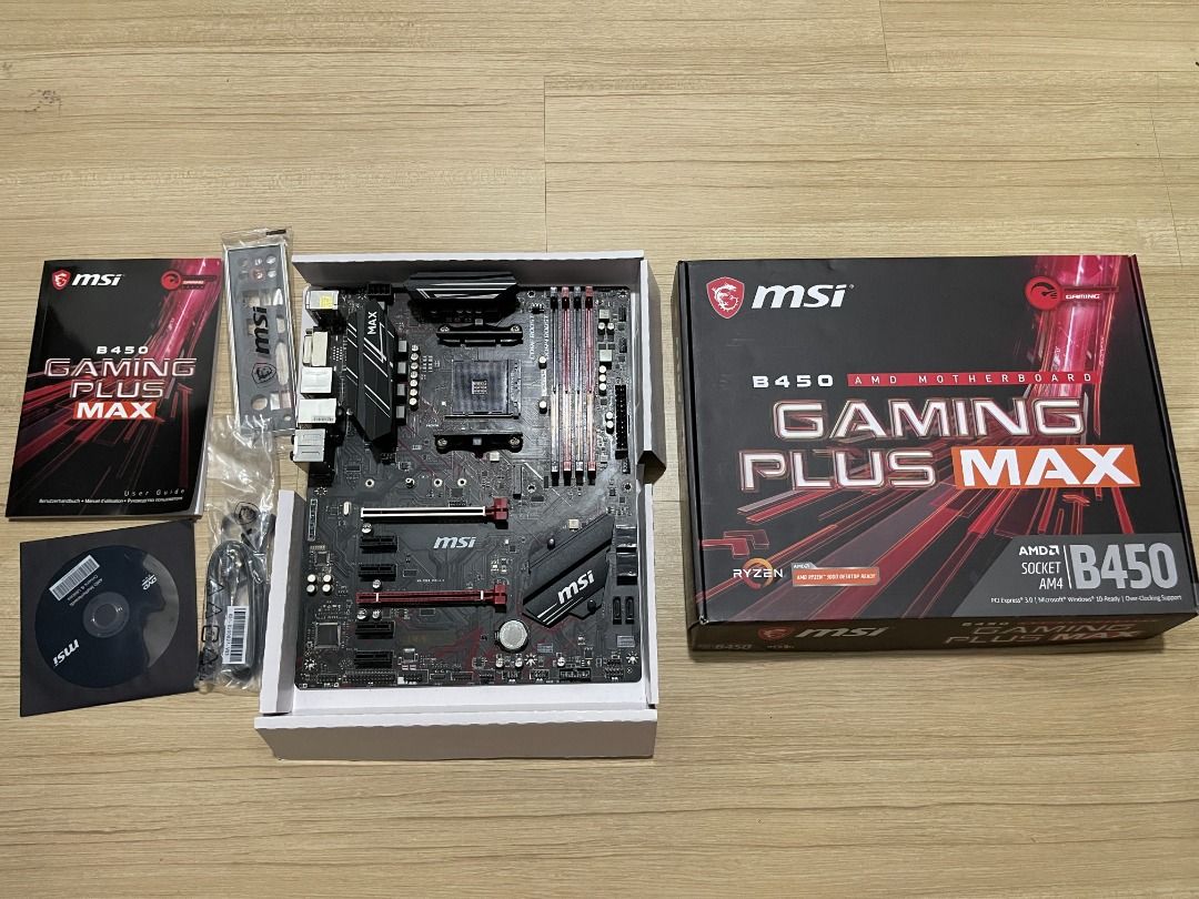 Msi b450 gaming plus max crossfire best sale