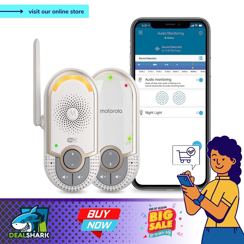 Wifi and radio baby hotsell monitor