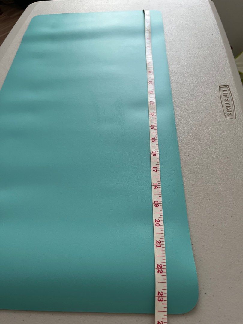 mouse and keyboard pad (Category: Mouse & Mousepads) located in Binan City. Submitted by go_finds (Listing ID 1238840769, Image 2). Description: never used 30x60cm teal (color may vary due to lighting) payment first (gcash, maya) ship via lalamove or grab location: biñan.