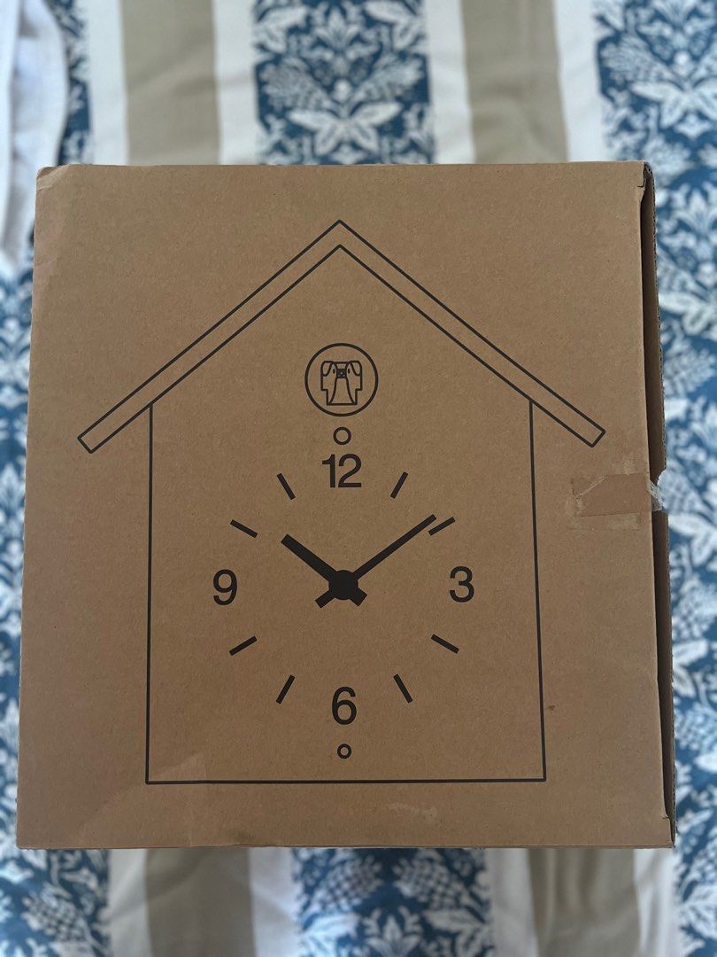 MUJI CUCKOO CLOCK / L, Furniture & Home Living, Home Decor, Clocks on