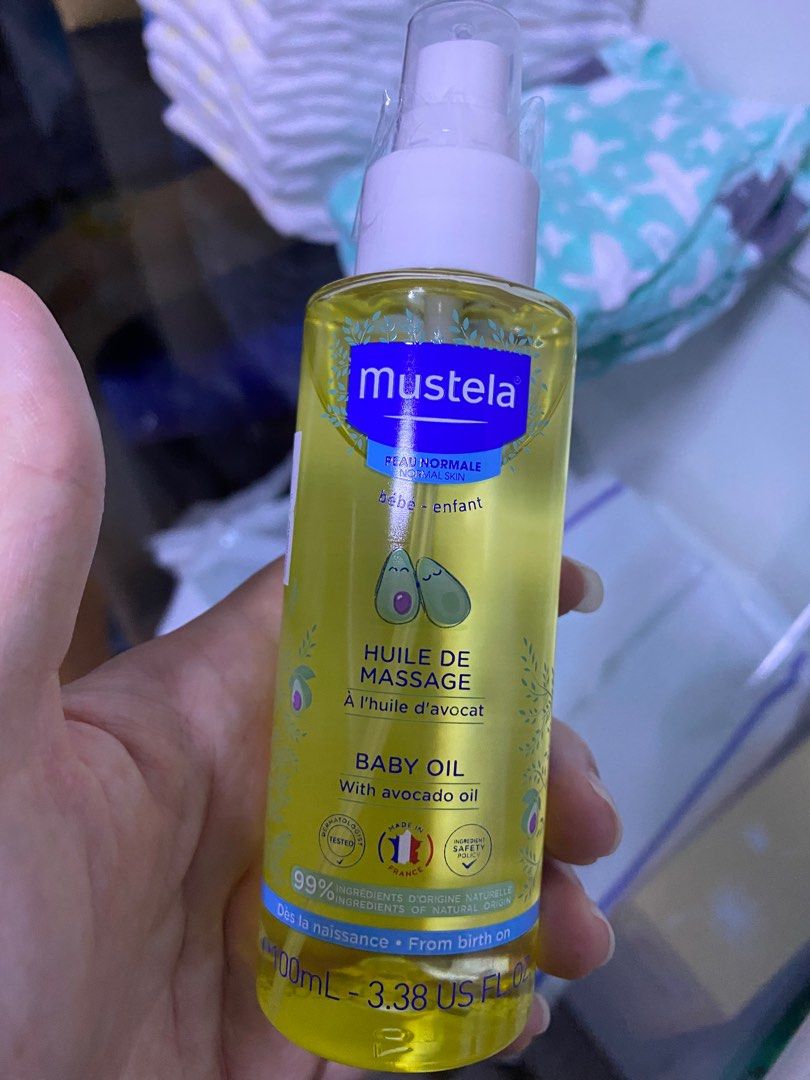 Mustela baby oil for sales hair