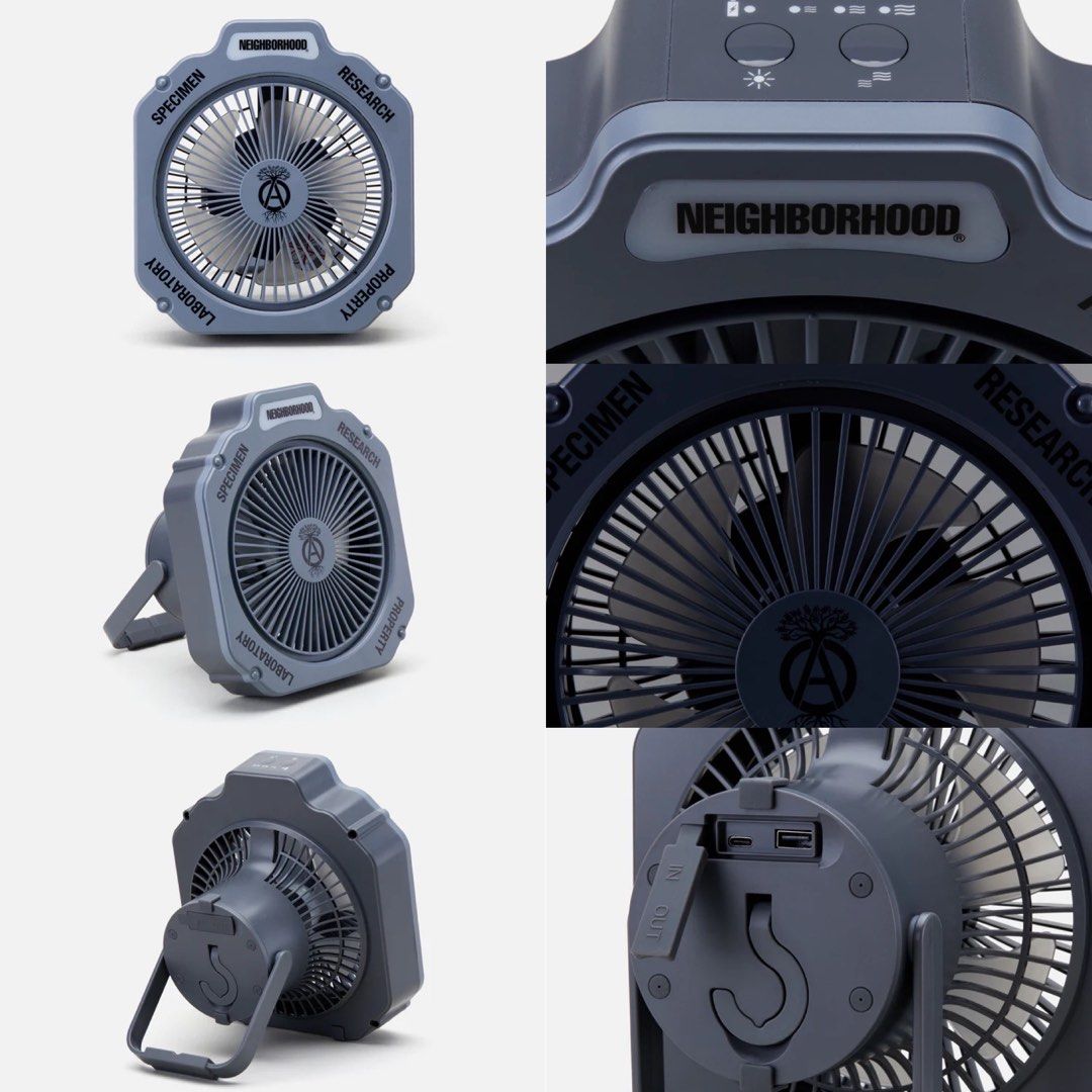 カラフルセット 3個 NEIGHBORHOODS SRL .LIGHTING FAN 20 扇風機 | www