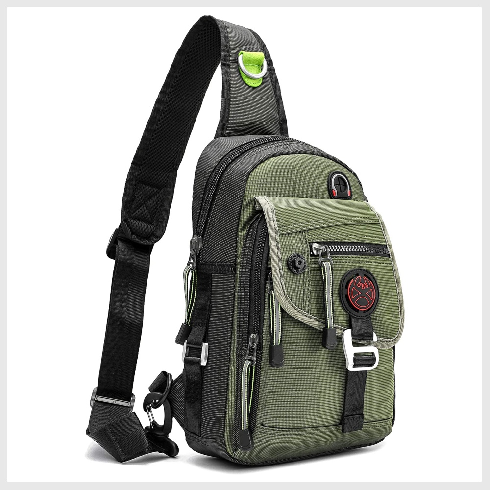 Nicgid sling bag shop chest shoulder backpack